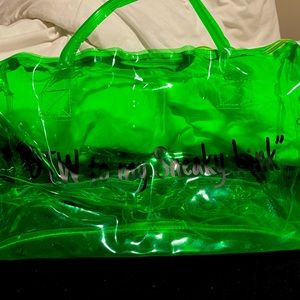 Small duffle bag from a local boutique